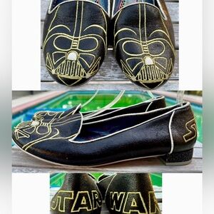 Irregular Choice Star Wars Darth Vader Flats Disney Store Women's Size 10